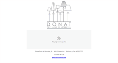 Desktop Screenshot of donatpantallas.com